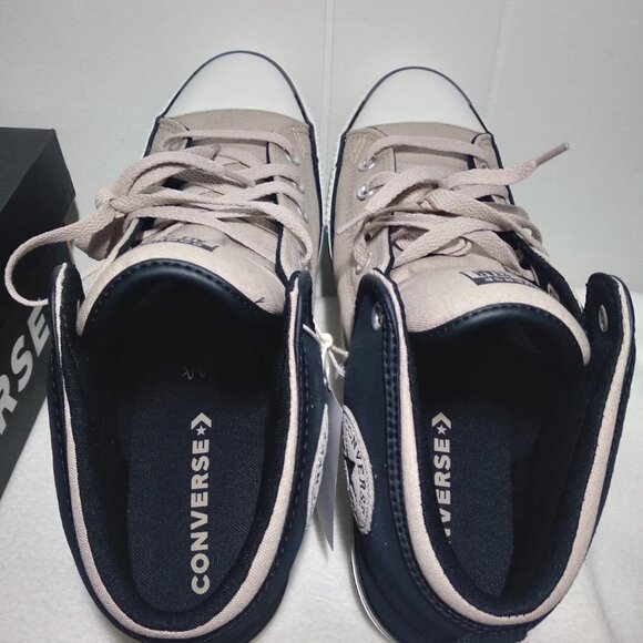 Converse CTAS High Street Mid Top Shoes Papyrus Black A14294C Mens Size 11.5 NEW - Picture 5 of 12
